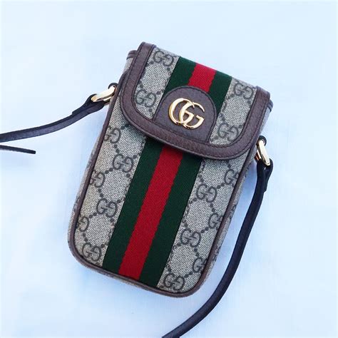 gucci galaxy bag|Gucci crossbody cell phone case.